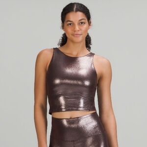 lululemon Align High Neck Tank Top *Shine